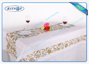 PP Seasame Non Woven Cleaning Cloths Pink Fabric Tablecloths