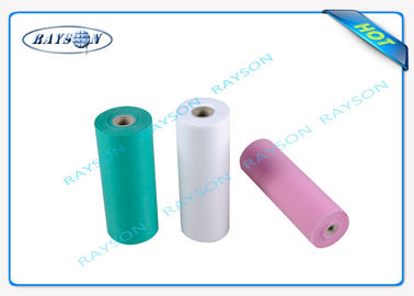 Anti - Bacterial Medical Non Woven Fabric Disposable Bed Sheet Roll