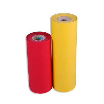 Red Blue Yellow PP Spunbond Non Woven Fabric Rolls For Shopping Bags