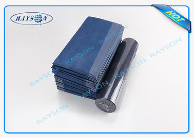 ISO Approved Nonwoven Disposable Bed Sheets For Hospital / Spa / Massage