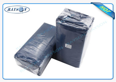 Water Proof PE Coated Disposable Bed Sheet Size 80CM x 210CM For Massage
