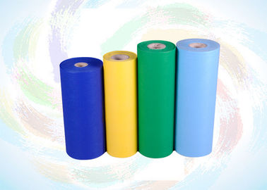 High-grade Colorful PP Non Woven Fabric For Mattress Sofa / Patient Gown / Agriculture Cover