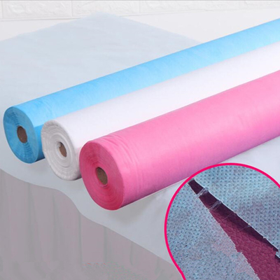 Disposable Precut PP Non Woven Bed Sheet Waterproof Massage Table Cover Roll