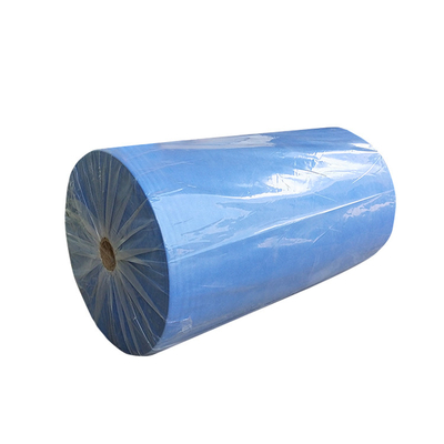 Hygiene Blue Color  Sms Pp Non Woven Fabric For Surgical Gown
